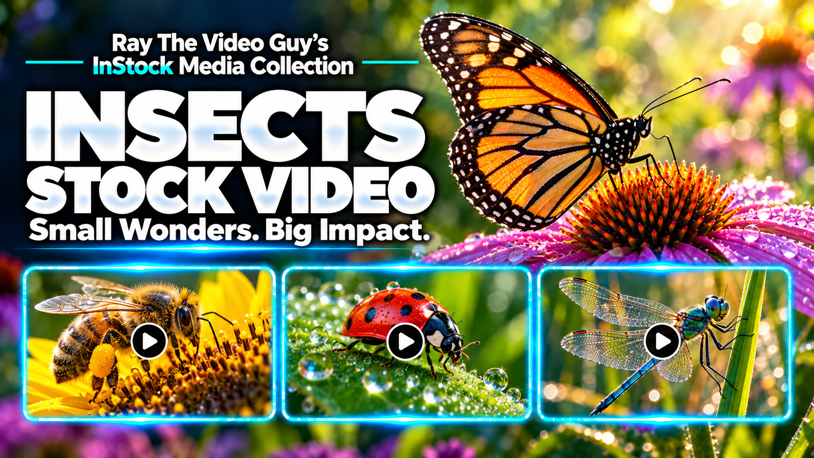 InStock Insects 4K Part 1